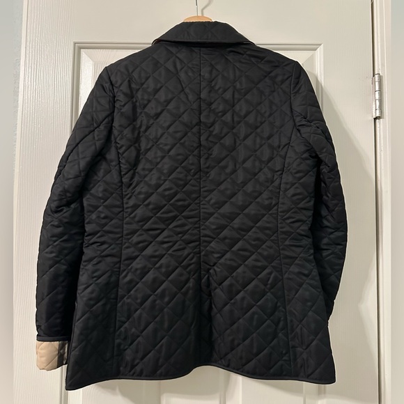 Burberry Brit Black Quilted Jacket size Small - Picture 12 of 15